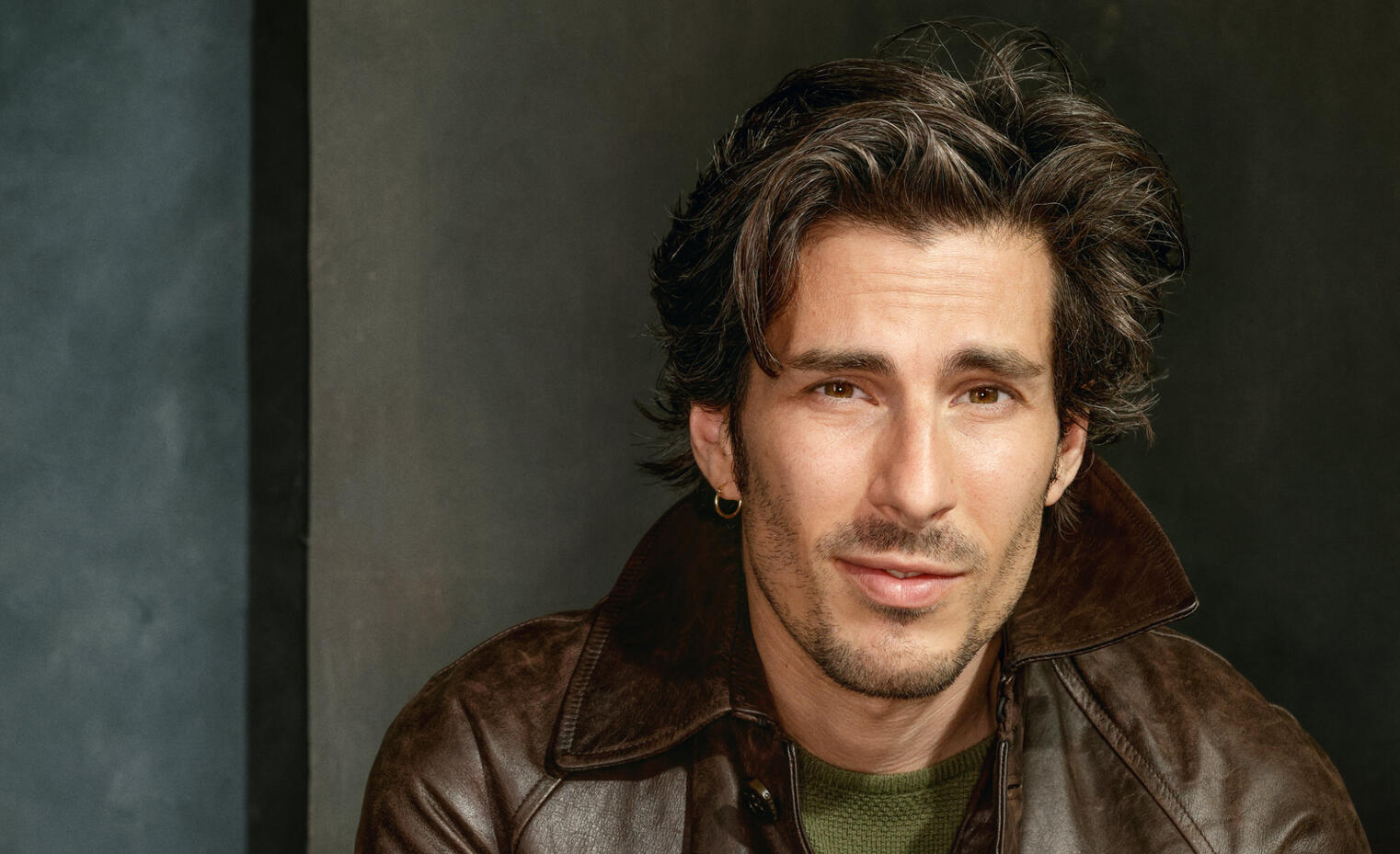 Character portrait of Spanish actor Alvaro Cea